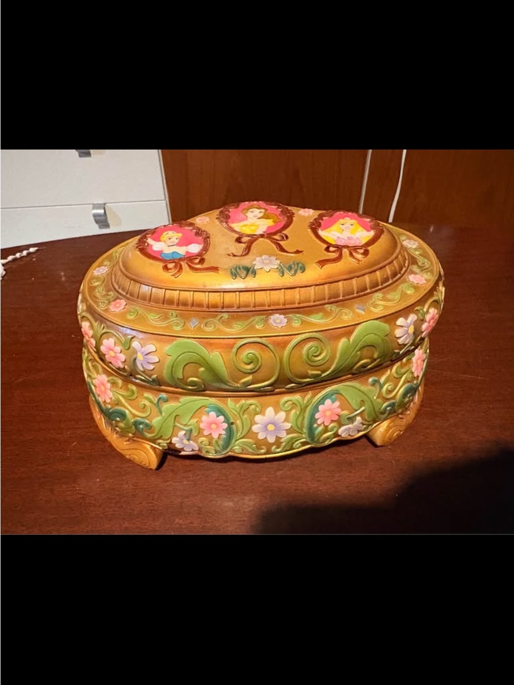 1991 Disney Store Princess Ballet Jewelry
Box